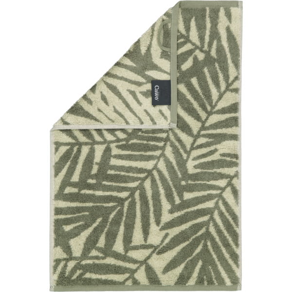 Cawö Handtücher Maison Blätter 6267 - Farbe: field - 44 - Gästetuch 30x50 c günstig online kaufen