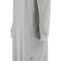 Cawö Home Active Longsize Hoodie 820 - Farbe: grau-melange/navy - 71