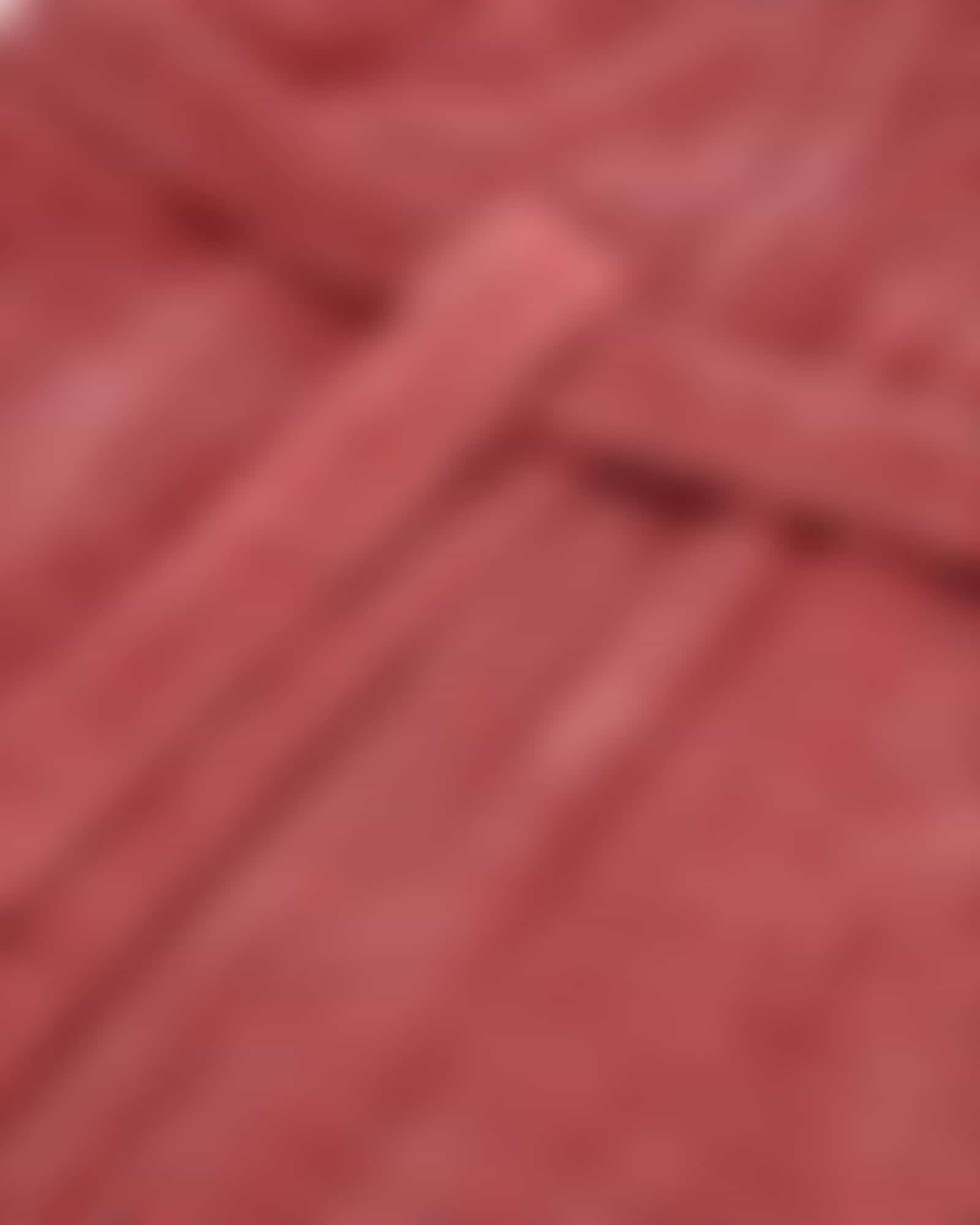Cawö - Damen Bademantel Two-Tone Kapuze Reißverschluss 6432 - Farbe: rot - 27 Detailbild 2