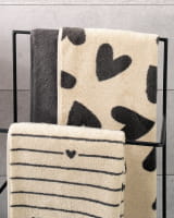 Cawö Handtücher Heart Beats Hearts 6275 - Farbe: basalt - 37 Cawö Handtücher Heart Beats Hearts 6275 - Farbe: basalt - 37