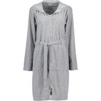 Vossen Bademäntel Damen Kurzmantel mit Kapuze Tampa - Farbe: melange - 7380