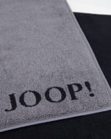 JOOP! Classic - Doubleface Badematte 1600 - 50x80 cm - Farbe: Anthrazit/Schwarz - 91