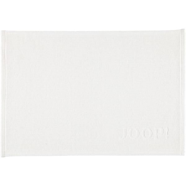 JOOP! Badematte Signature 49 - Farbe: Weiß - 001 - 60x90 cm