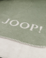 JOOP! Wohndecke Uni-Doubleface - Größe: 150x200 cm - Farbe: Jade-Silber