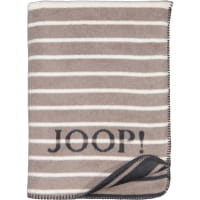 JOOP! Wohndecken Divided - Farbe: Stein - 150x200 cm