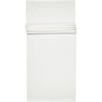 Rhomtuft - Handtücher Baronesse - Farbe: weiß - 01 - Seiflappen 30x30 cm