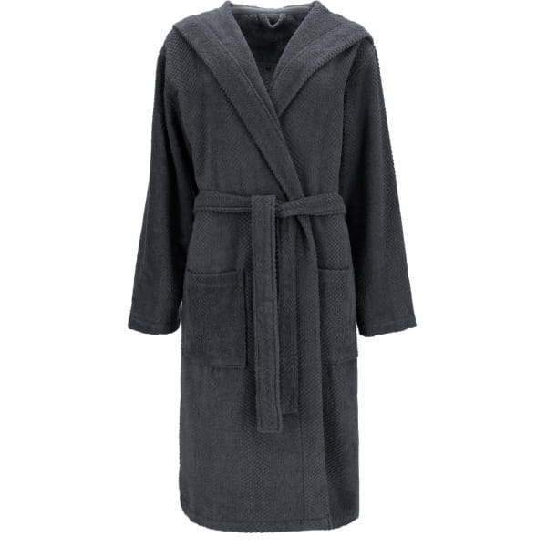 Vossen Bademäntel Unisex Kapuze Balance Samu - Farbe: graphit - 7660