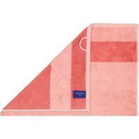 Villeroy &amp; Boch Handtücher Luxury Double 2560 - Farbe: coral - 22 - Gästetuch 30x50 cm