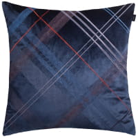 JOOP! Kissenhülle Checks - Farbe: Marine - 080 45x45 cm