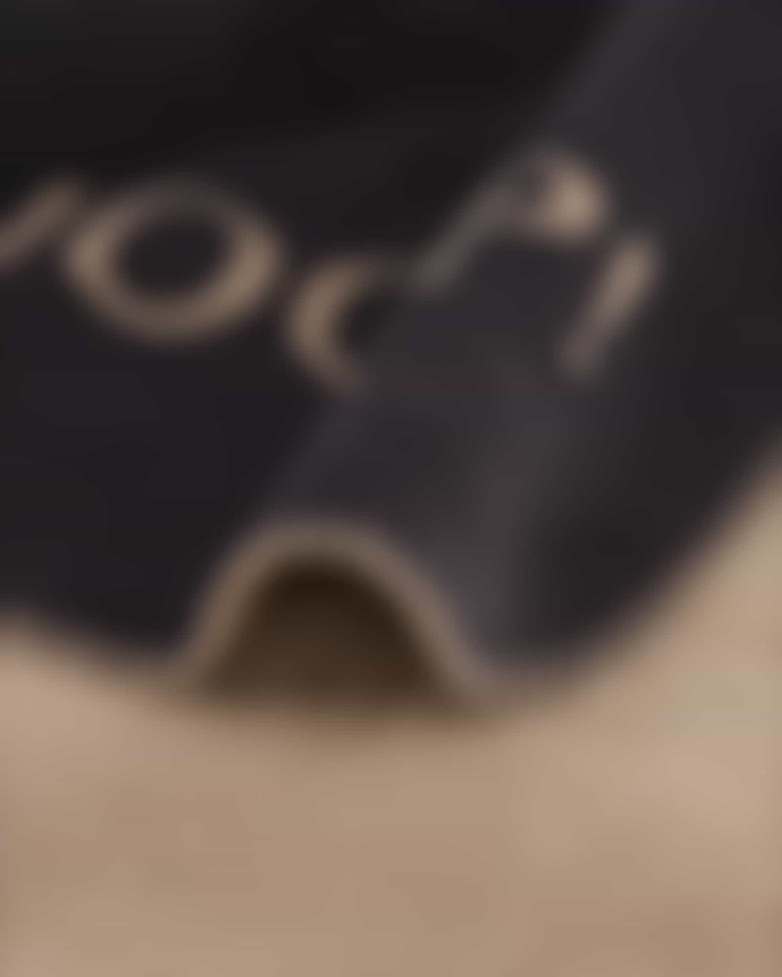 JOOP! Wohndecken Uni-Doubleface - Farbe: Anthrazit-Karamell - 150x200 cm