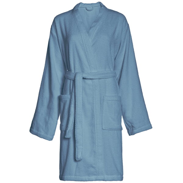 Marc O'Polo Bademantel Kimono Tali - Farbe: stone blue günstig online kaufen