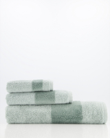 Villeroy &amp; Boch Handtücher Luxury Double 2560 - Farbe: sage green - 44 - Gästetuch 30x50 cm
