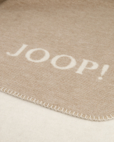 JOOP! Wohndecke Melange-Doubleface - Größe: 150x200 cm - Farbe: Sand-Natur