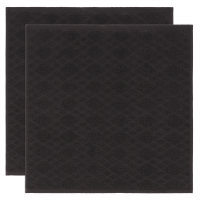 Vossen Küchenhandtücher Urban Grid 2er Set - Farbe: granit - 7770 - 50x50 cm
