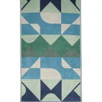 Vossen Strandtücher Geometric Glow - Farbe: cosmos - 0001 - 100x180 cm