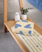 Cawö Handtücher Heart Beats Hearts 6275 - Farbe: capri - 31