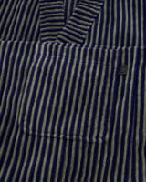 Cawö Herren Bademantel Kimono 4854 - Farbe: blau-field - 14 - L