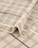 JOOP! Handtücher Contour Checked 1715 - Farbe: Taupe - 73