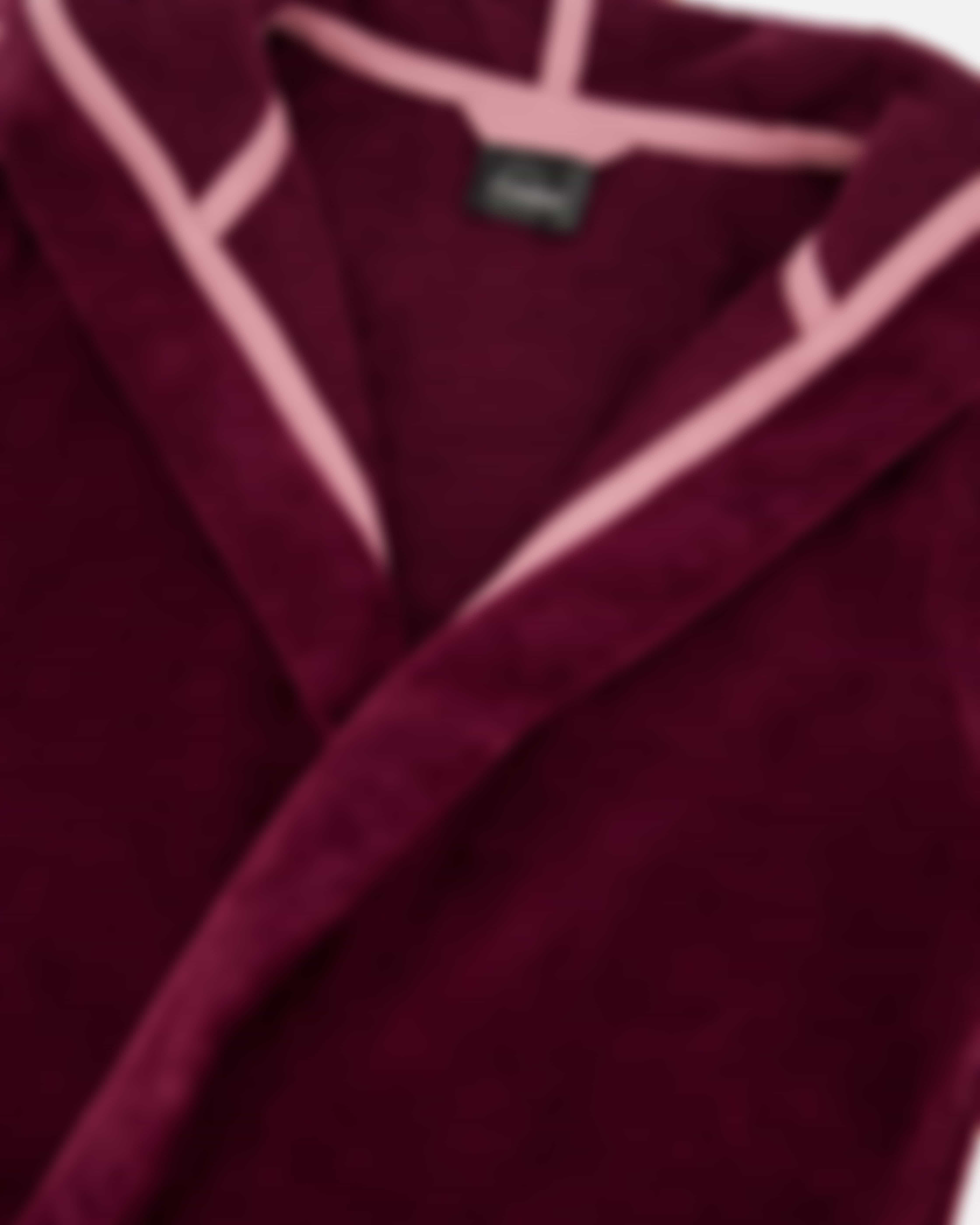 Cawö Home Bademäntel Damen Kapuze Cawö Home 825 - Farbe: burgund - 88 Detailbild 3