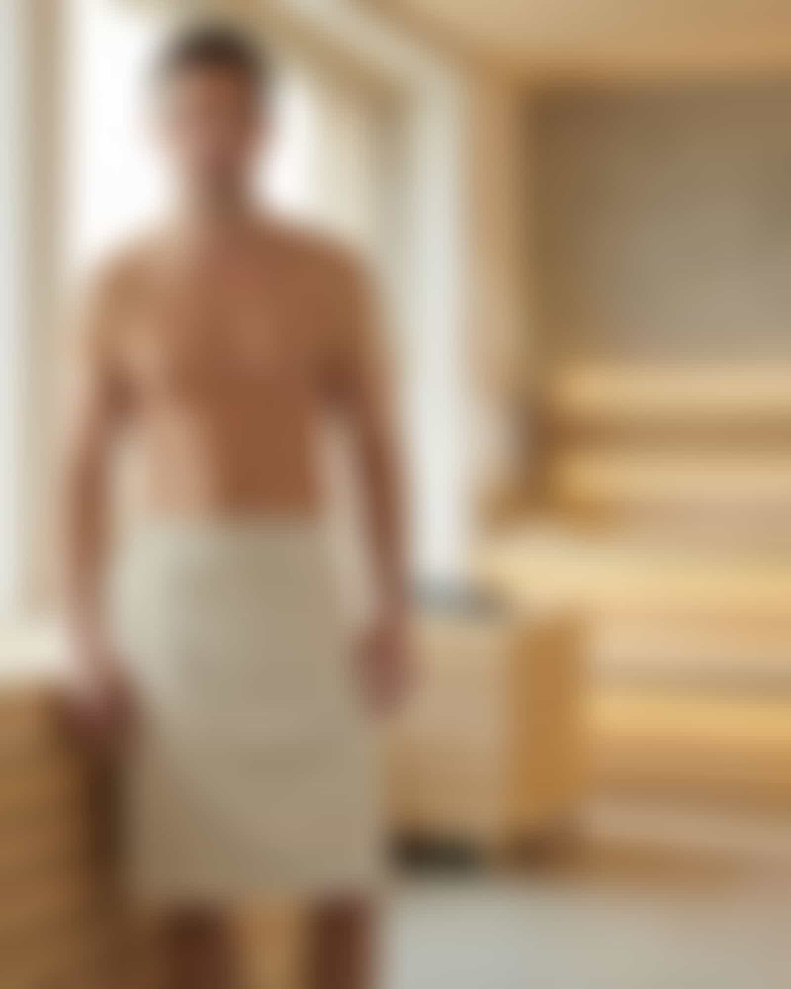 Vossen Saunakilts Herren Balance Silvo - Farbe: sand - 6040 Detailbild 3