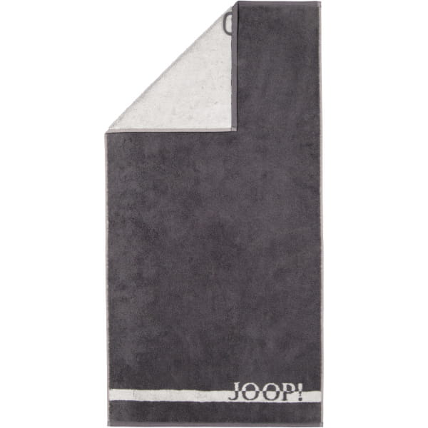 JOOP! Handtücher Split Doubleface 1712 - Farbe: Stein - 77 - Handtuch 50x10 günstig online kaufen