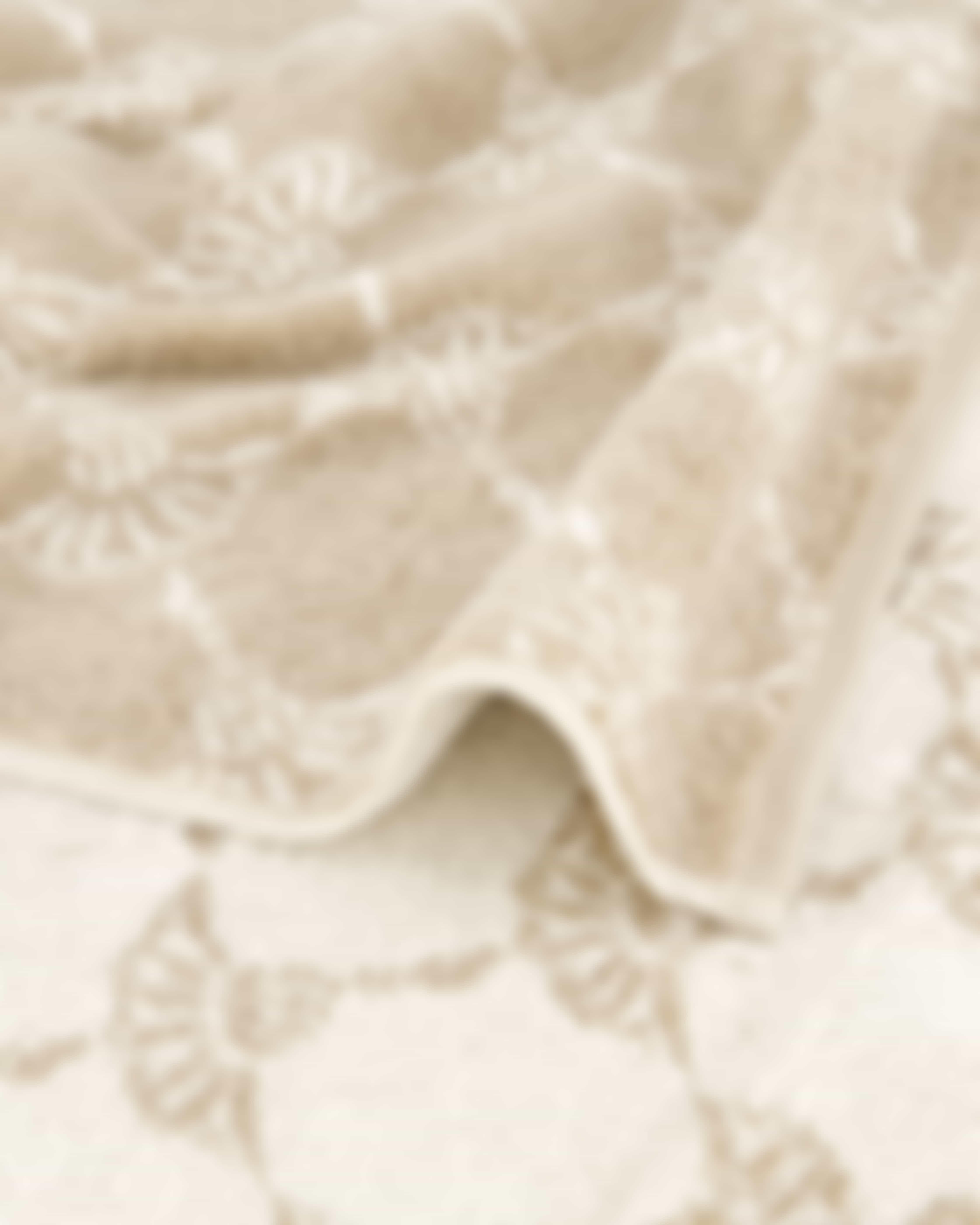 JOOP! Handtücher New Classic Cornflower 1721 - Farbe: Sand - 30 - Seiflappen 30x30 cm Detailbild 1