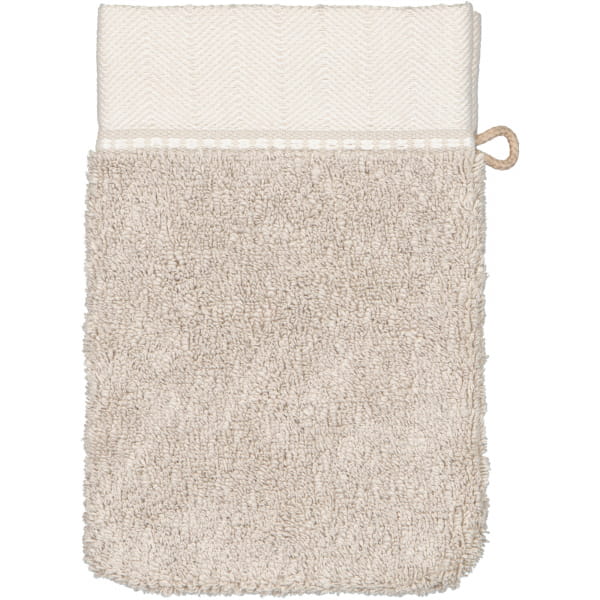 Möve Brooklyn Uni - Farbe: cashmere - 713 (1-0669/8970) - Waschhandschuh 15x20 cm