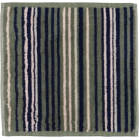 Cawö Handtücher Avenue Streifen 358 - Farbe: field - 41 - Seiflappen 30x30 cm