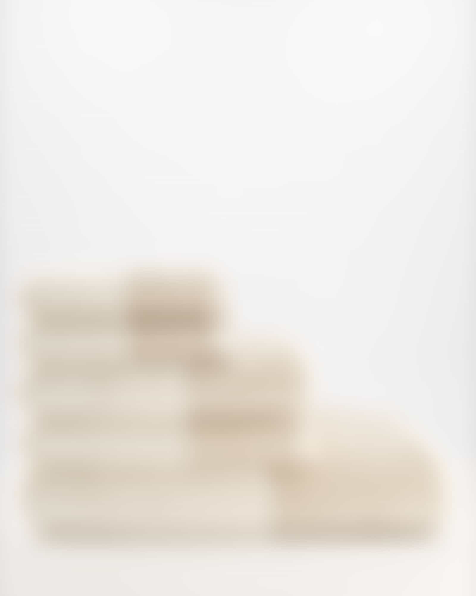 Cawö Handtücher Luxury Home Two-Tone 590 - Farbe: natur - 36 - Waschhandschuh 16x22 cm