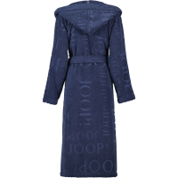 JOOP! Bademäntel Damen Kapuze 1663 - Farbe: blau - 175 - L