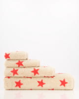 Cawö Handtücher NEW STARS Sterne klein 6261 - Farbe: beige/pink - 32