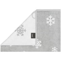 Cawö Handtücher WINTER EDITION Schneekristalle 6270 - Farbe: platin/weiß - 76 Cawö Handtücher WINTER EDITION Schneekristalle 6270 - Farbe: platin/weiß - 76