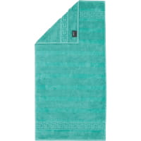 Cawö Handtücher Noblesse Uni 1001 - Farbe: smaragd - 421 - Handtuch 50x100 cm