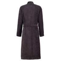 Cawö Bademäntel Herren Kimono Cord-Optik 6540 - Farbe: basalt - 740