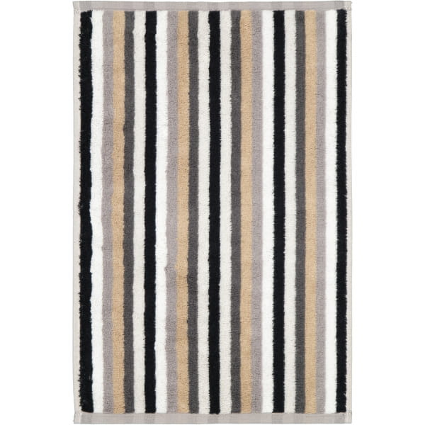 Cawö Handtücher Shades Streifen 6235 - Farbe: stein - 77 - Gästetuch 30x50 cm