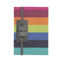 Cawö Home Geschirrtücher Cuisine Lifestyle Blockstreifen 7058 - Farbe: multicolor dunkel - 84 - 50x7