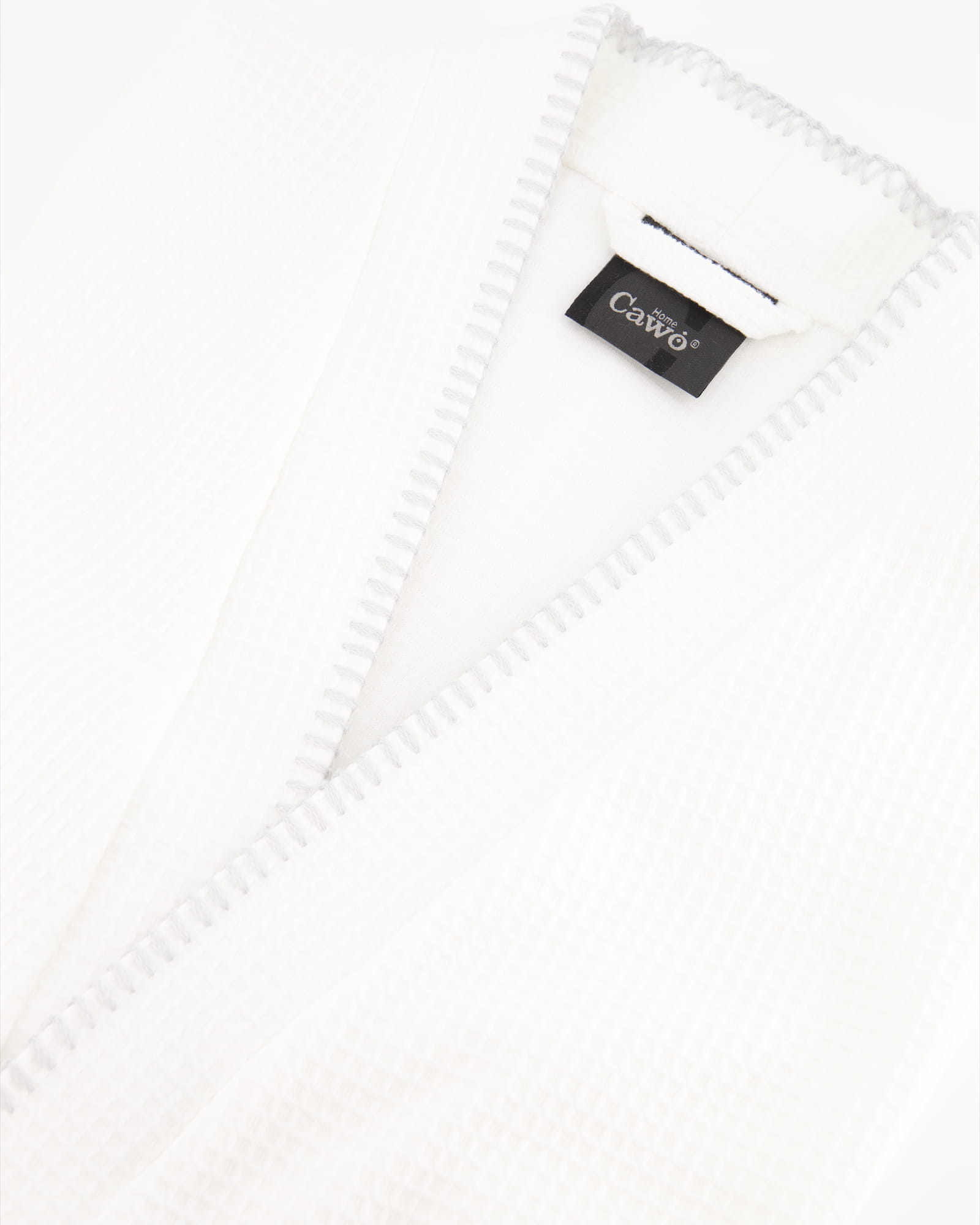 Cawö Home Bademäntel Damen Kimono Pique 812 - Farbe: weiß - 67 | Alles im  Überblick | Bademantel | Cawö