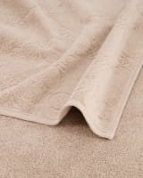 JOOP Uni Cornflower 1670 - Farbe: sand - 375 - Seiflappen 30x30 cm