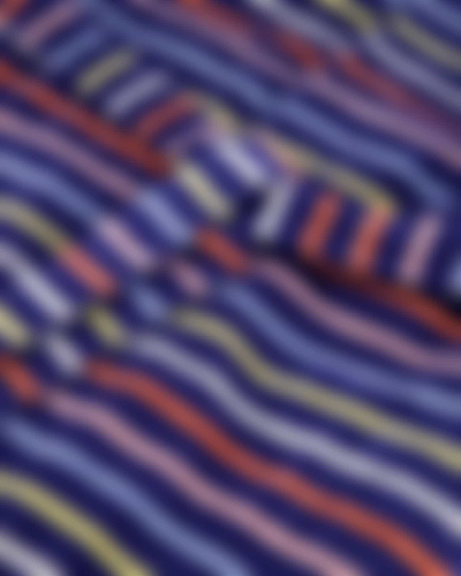 Cawö Damen Bademantel Kapuze 3344 - Farbe: blau-multicolor - 12 - XL Detailbild 2