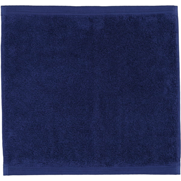 Vossen Handtücher Vegan Life - Farbe: marine blau - 4930 - Seiflappen 30x30 cm