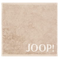 JOOP! Handtücher New Classic Doubleface 1720 - Farbe: Sand - 30 - Seiflappen 30x30 cm