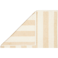 Cawö Handtücher Pure Stripes 6502 - Farbe: beige - 33 - Handtuch 50x100 cm