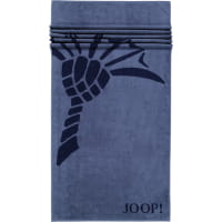 JOOP! Active Single Cornflower 1683 Saunatuch - 80x180 cm - Farbe: Navy - 11 - Saunatuch 80x180 cm