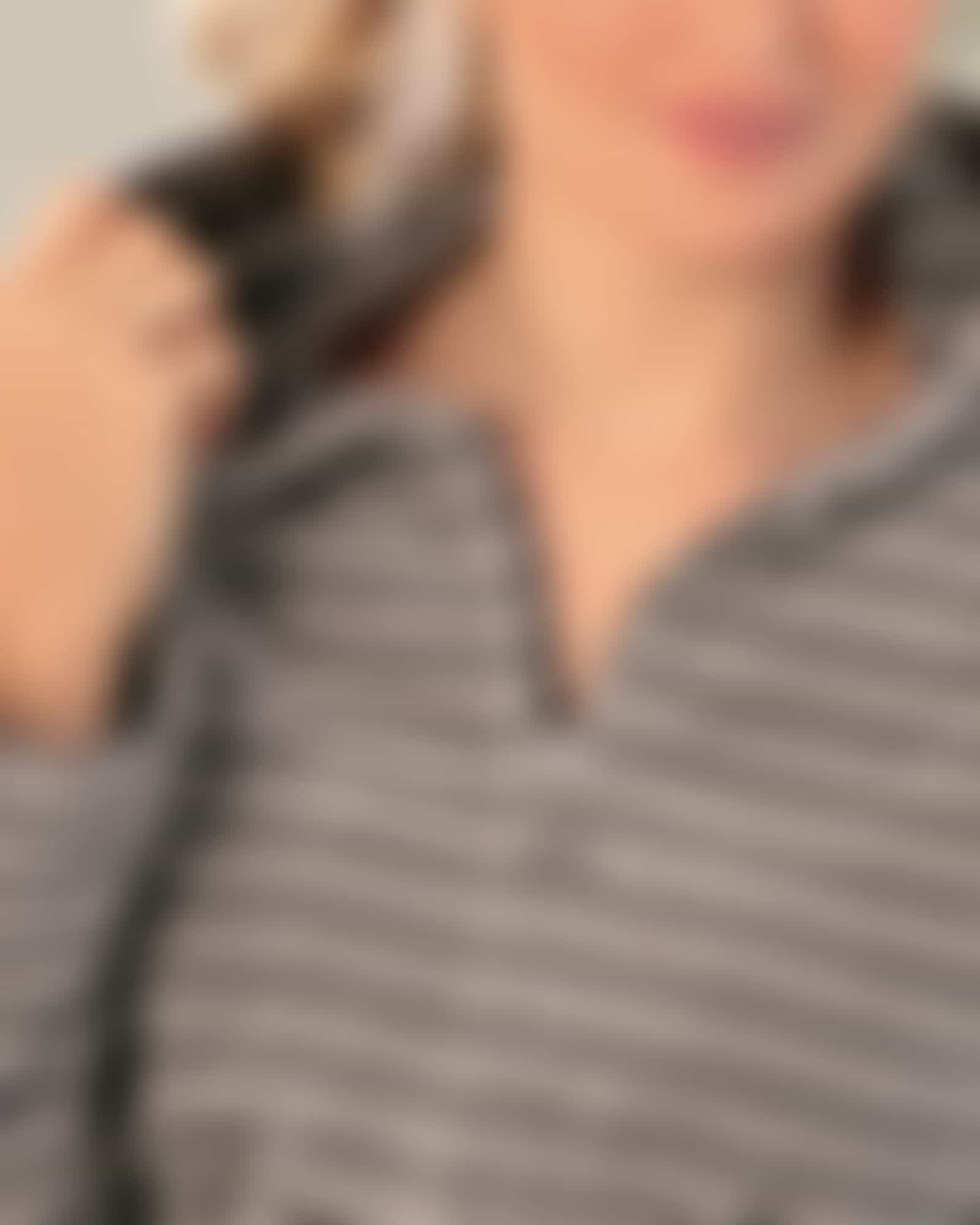 Cawö Damen Bademantel Kapuze Reißverschluss Shades 1492 - Farbe: stein - 77 - XL Detailbild 3