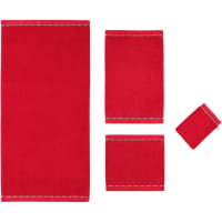 Esprit Box Solid - Farbe: cherry - 3705 Waschhandschuh 16x22 cm