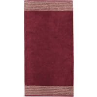 Cawö Handtücher Luxury Home Two-Tone 590 - Farbe: bordeaux - 23 - Waschhandschuh 16x22 cm