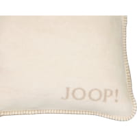JOOP! Kissenhülle Uni-Doubleface - Größe: 50x50 cm - Farbe: Pergament-Sand