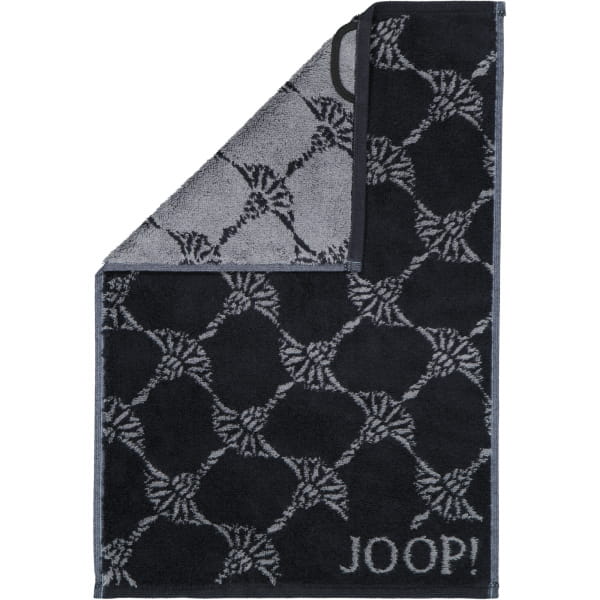 JOOP! Cornflower 1611 - Farbe: Schwarz - 90 - Gästetuch 30x50 cm