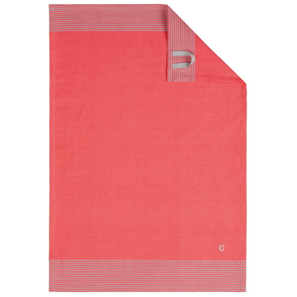 Cawö Home Two-Tone 590 - Geschirrtuch 50x70 cm - Farbe: rot - 27