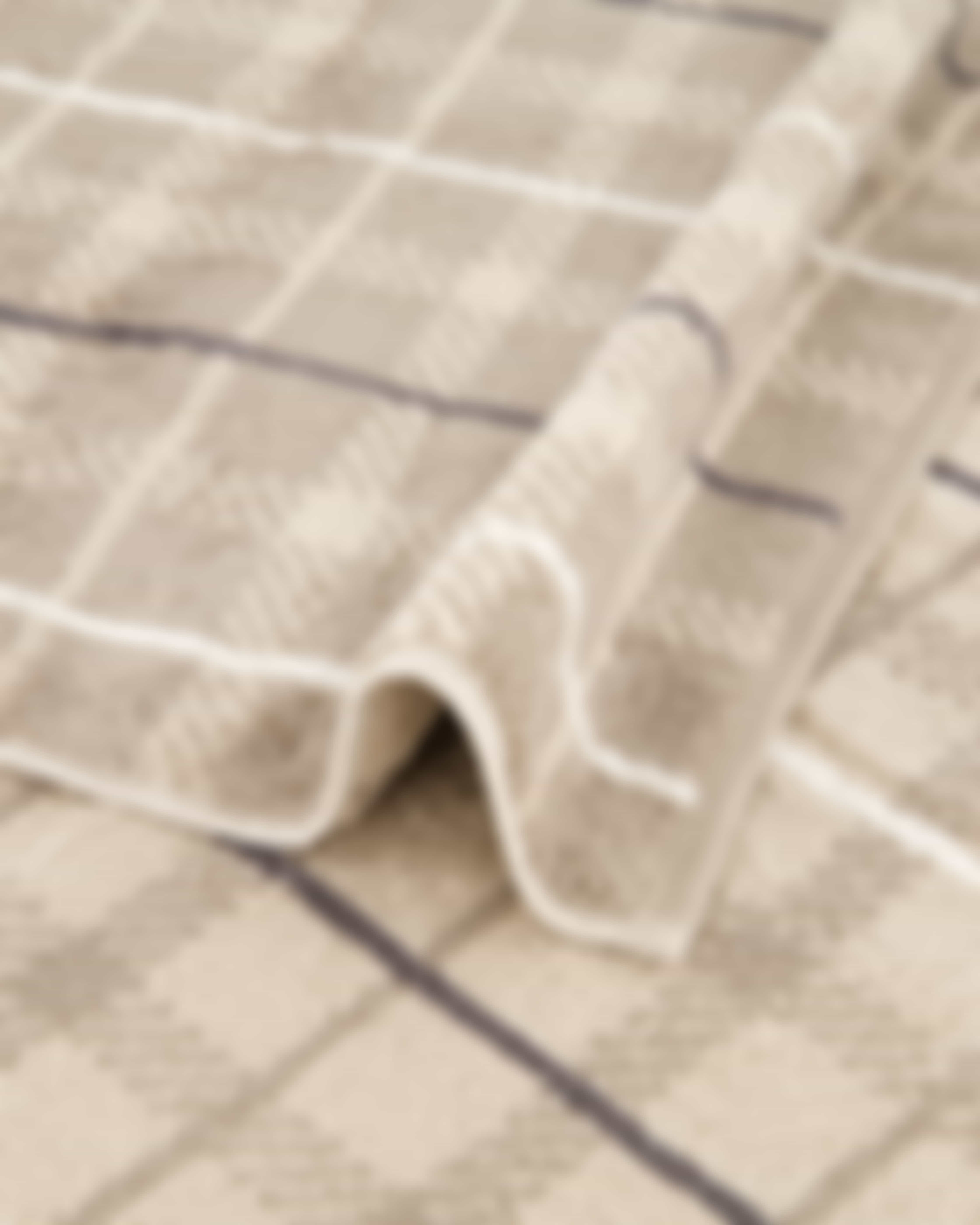 JOOP! Handtücher Contour Checked 1715 - Farbe: Taupe - 73 Detailbild 1